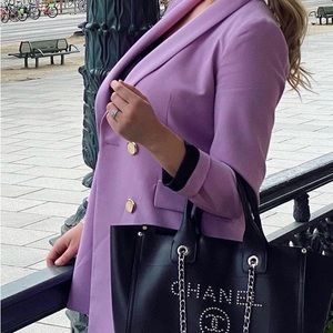 PURPLE ZARA BLAZER 💜✨